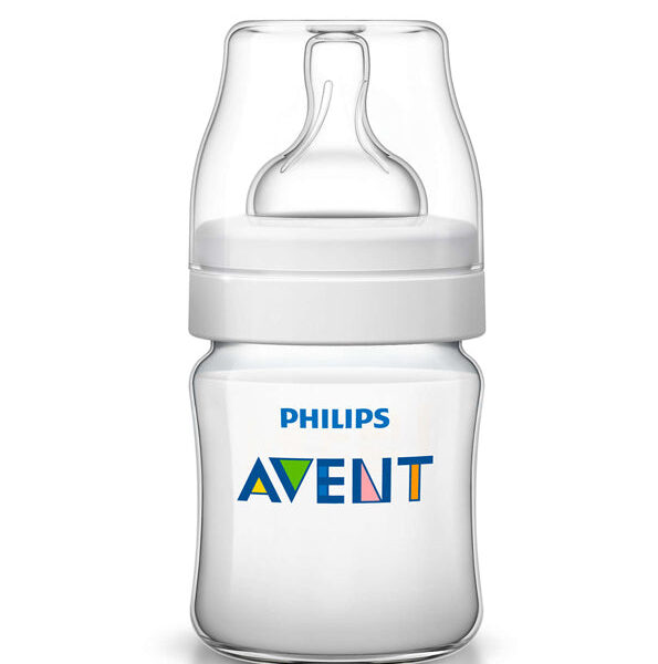 Philips Avent – Scf560/61 – Biberon Classic + 125Ml – 0 Mois Et + (Débit Nouveau Né)