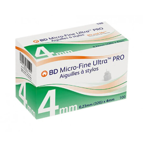 Bd Micro-Fine Plus Aiguille Insuline 32G/4Mm