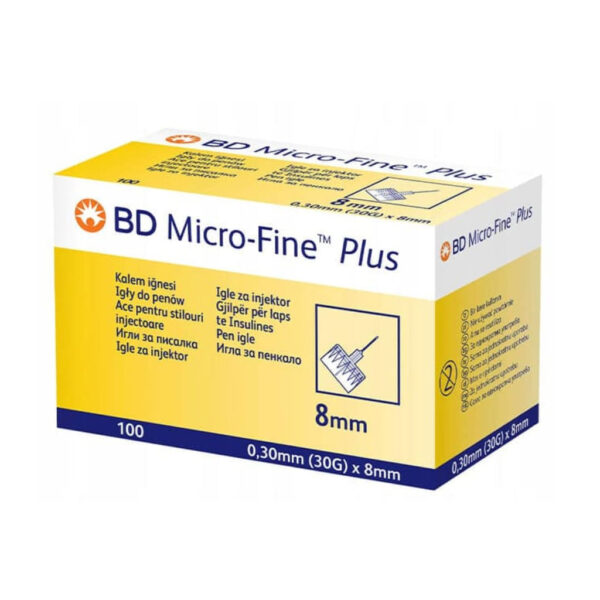 Bd Micro-Fine Plus Aiguille Insuline 30G X 8Mm