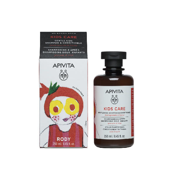 Apivita Shampooing/Apres Shampooing Grenade&Miel 250Ml