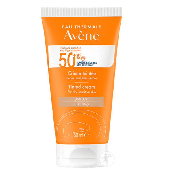 Avène – Crème Solaire Teintée Très Haute Protection Spf 50+ – 50Ml