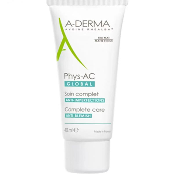 A-Derma – Phys-Ac Global Soin Anti-Imperfections 40 Ml