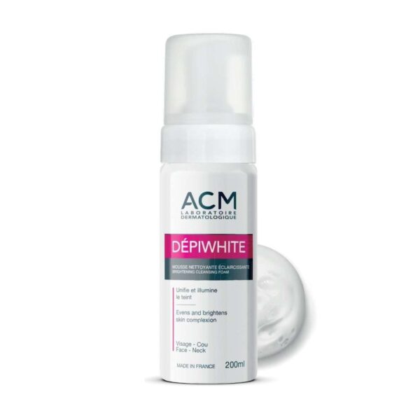 Acm – Dépiwhite Mousse Nettoyante Éclaircissante 200Ml