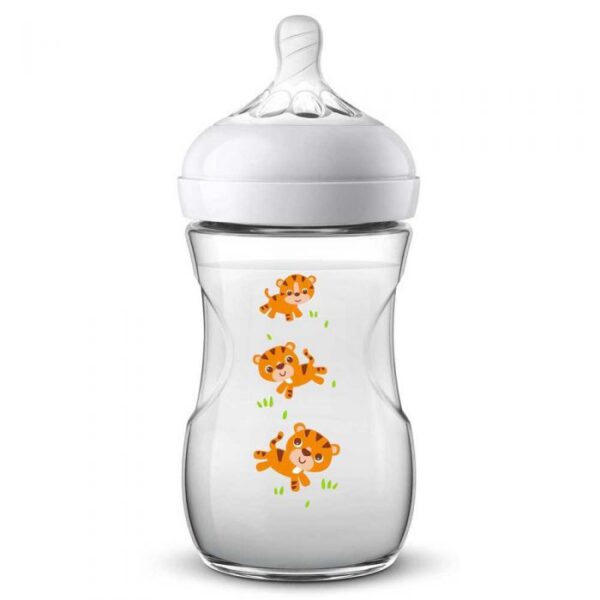 Philips Avent – Scf070/20- Biberon Natural 2.0 9Oz Tiger