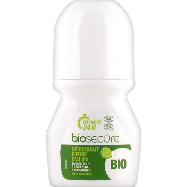 Bio Secure – Déodorant Pierre D’Alun Bergamote – 50 Ml
