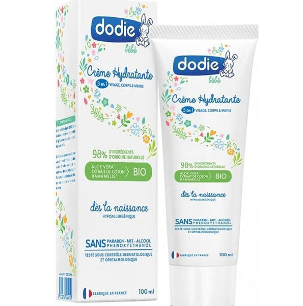 Dodie – Crème Hydratante 3 En 1 – 100 Ml