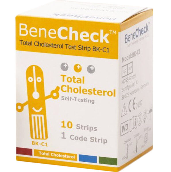 Benecheck – Bandelettes Cholesterol (X10)