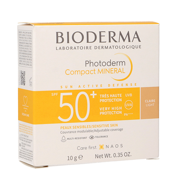 Bioderma – Photoderm Max Compact Teinte Claire Spf 50+ – 10 G