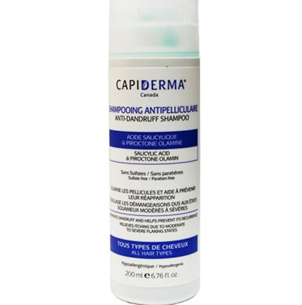 Capiderma – Shampoing Anti-Pelliculaire – 200 Ml