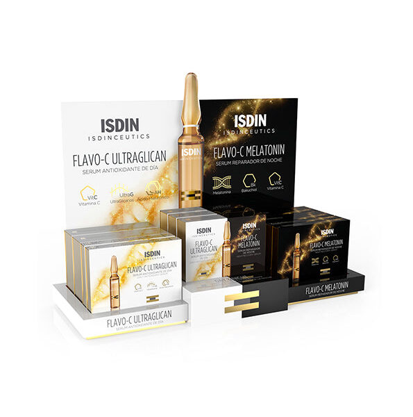 Isdin – Flavo-C Serum Jour & Nuit 48H 10+10Ampoules