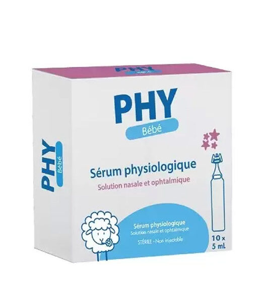 Gilbert – Phy Sérum Physiologique 10*5Ml