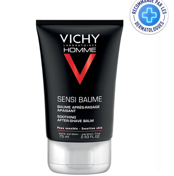 Vichy – Homme Sensi-Baume Ca. Baume Après-Rasage Fortifiant Peaux Sensibles – 75 Ml