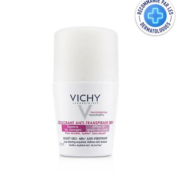 Vichy – Déodorant Éclaircissant Anti-Transpirant 48H Peau Sensible – 50 Ml