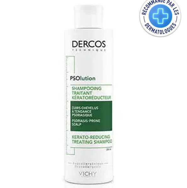 Vichy – Dercos Psolution Shampooing Traitant Keratoreducteur 200Ml