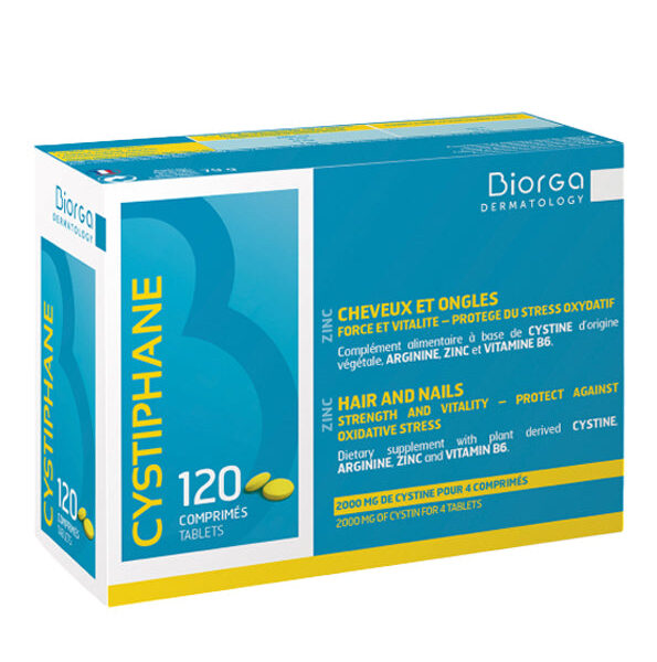 Biorga-Cystiphane Cheveux Et Ongles – 120 Comprimés