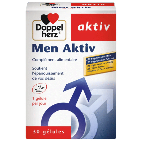 Doppel – Herz Men Aktiv 30 Comprimes
