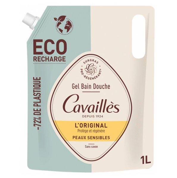 Cavaillès – Eco Recharge Gel Bain Et Douche L'Original 1L