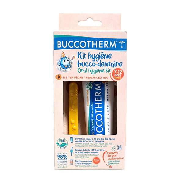 Buccotherm Kit Enfant 7-12 Ans 50 Ml Gout Peche