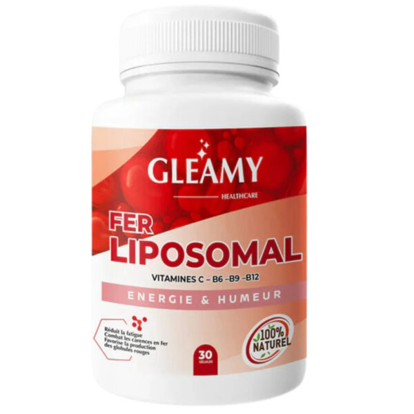Gleamy – Fer Liposomal 30 Gélules