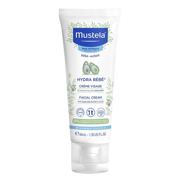 Mustela – Hydra Bébé Crème Visage 40Ml