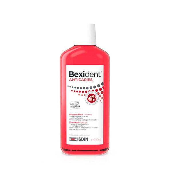 Isdin – Bexident Anticaries Bain De Bouche 500Ml