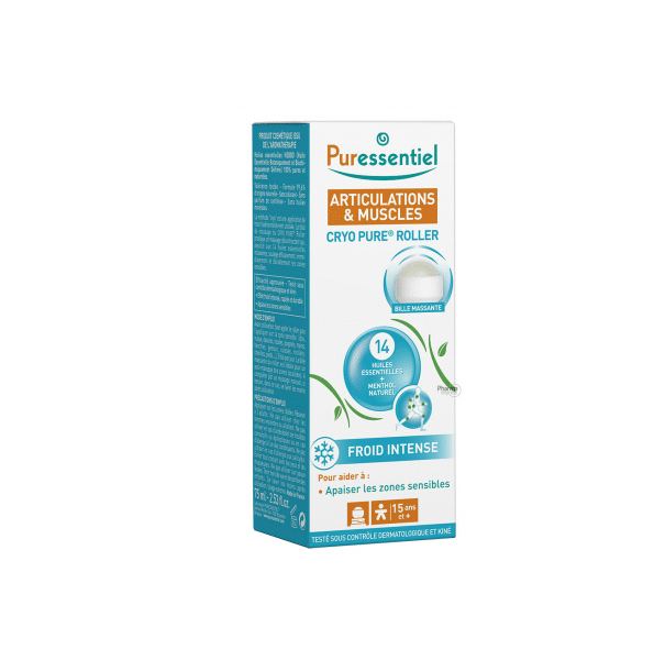 Puressentiel – Cryo Pure Gel Articulations & Muscles – Roll-On De 75 Ml