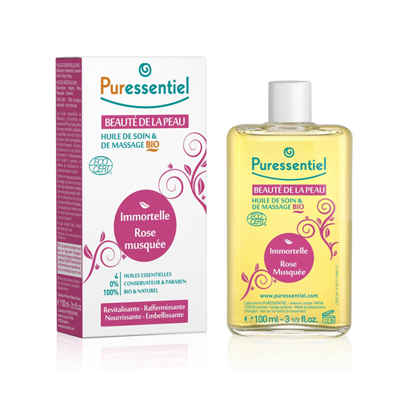 Puressentiel – Huile De Soin Et Massage Bio Beauté De La Peau 100Ml