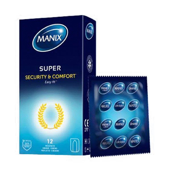 Manix – Super Easy-Fit –12 Piéces