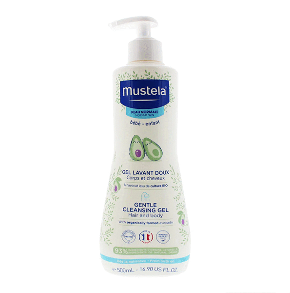 Mustela – Gel Lavant Doux Avocat – 500 Ml