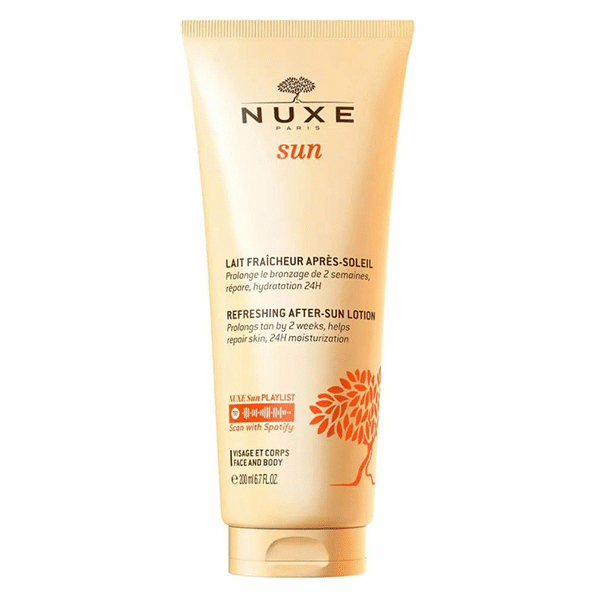 Nuxe – Sun Lait Fraicheur Apres-Soleil Visage Et Corps 200Ml