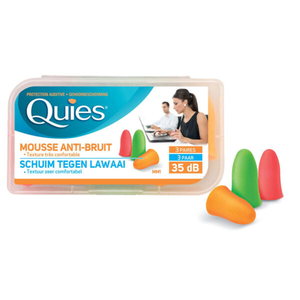 Quies – Mousse Anti-Bruit - 3X2U
