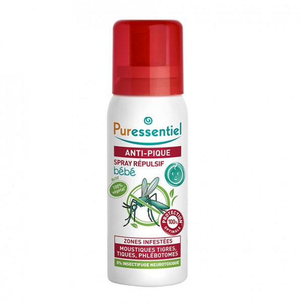 Puressentiel – Anti-Pique Spray Répulsif Bébé 60Ml