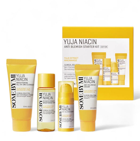 Somebymi – Yuja Niacin Anti Blemish Starter Kit