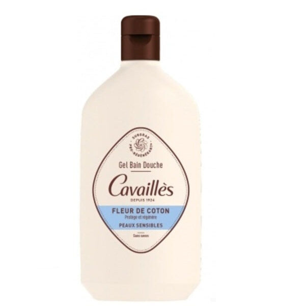 Cavaillès – Gel Bain Et Douche Surgras Fleur De Coton 400 Ml