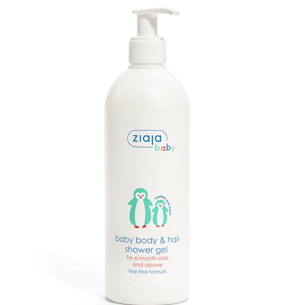 Ziaja – Baby Gel Douche Corps & Cheveux Bébé À Partir De 6 Mois 400 Ml