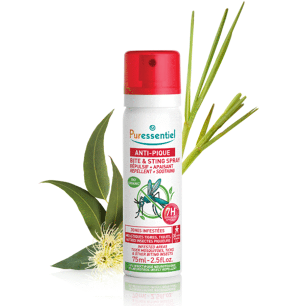 Puressentiel – Anti-Pique Bite & Sting Spray Repulsif+Apaisant 75Ml