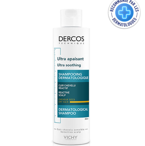 Vichy – Dercos Ultra Apaisant Cheveux Secs – 200 Ml
