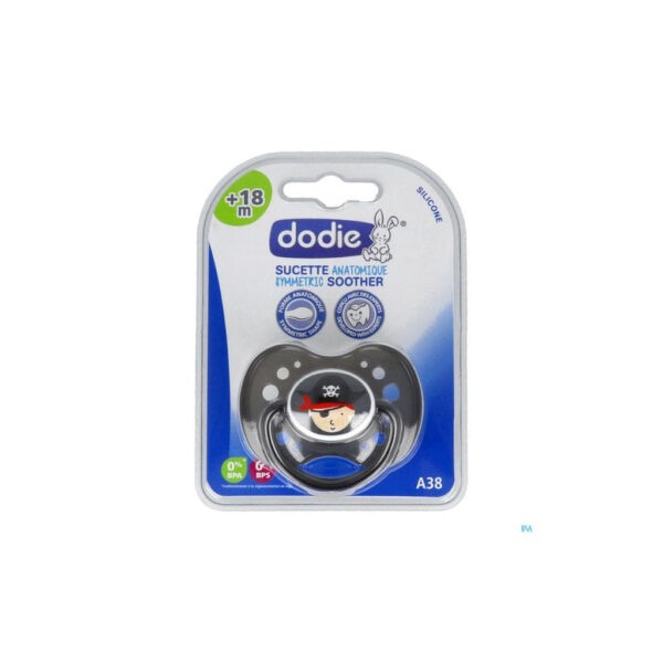 Dodie – Sucette A38 +18M Garçon Cowboy Pirate Triangles