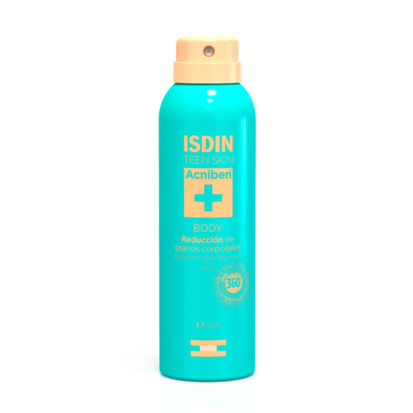 Isdin – Teen Skin Acniben + Spray Boutons Du Corps 150 Ml