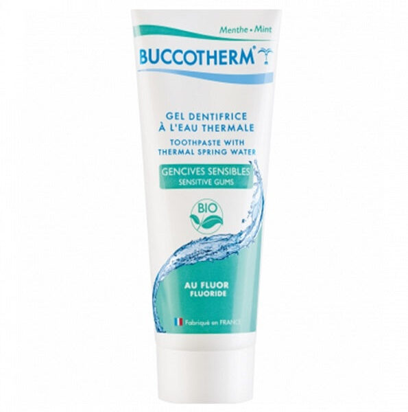 Buccotherm Gel Dentifrice Bio Gencives Sensibles Avec Fluor 75Ml