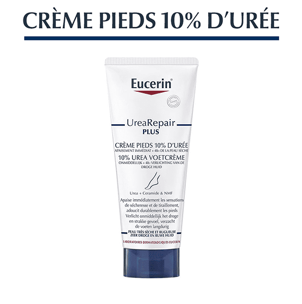 Eucerin – Urearepair Plus Crème Pieds 10% D’Urée 100Ml