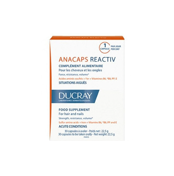 Ducray – Anacaps Reactiv 30 Capsules