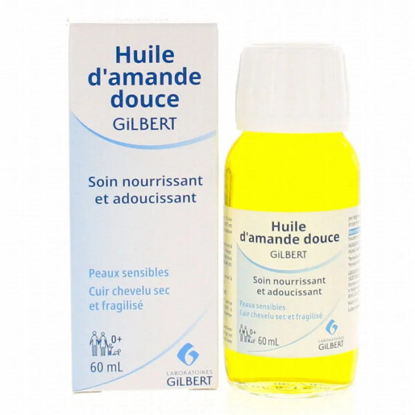 Gilbert – Huile D'Amande Douce 60Ml