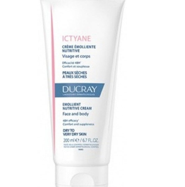 Ducray – Ictyane Crème Émolliente Nutritive 200 Ml