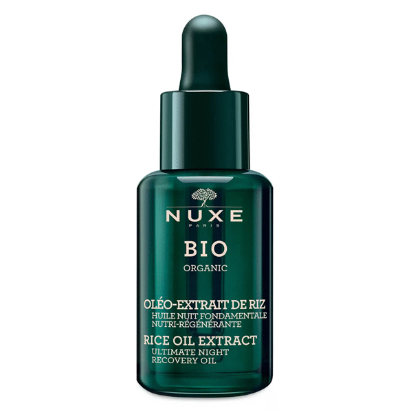 Nuxe – Bio Organic Huile Nuit Fondamentale Nutri-Régénérante 30 Ml