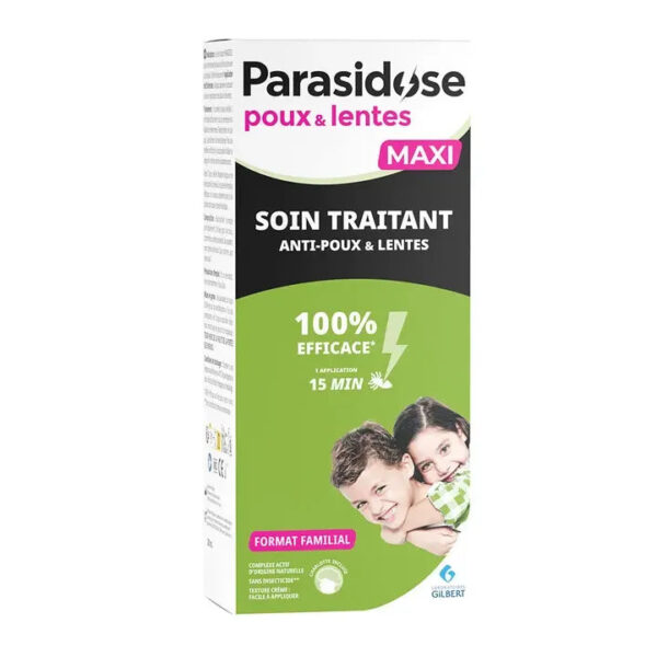Gilbert – Parasidose Poux Lentes Soin Traitant 200Ml