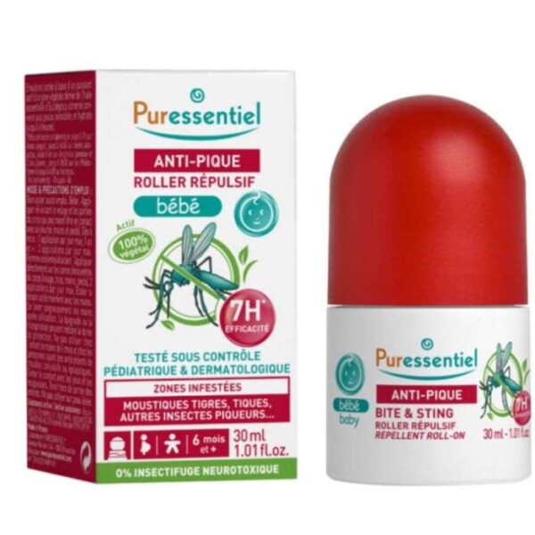 Puressentiel – Anti Pique Roller Repulsif Bebe 30 Ml
