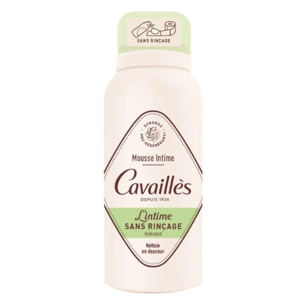 Cavaillès – Mousse Intime Sans Rincage Hydratant 100 Ml