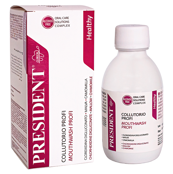 President – Profi Bain De Bouche Antibactérien Sans Alcool 200 Ml